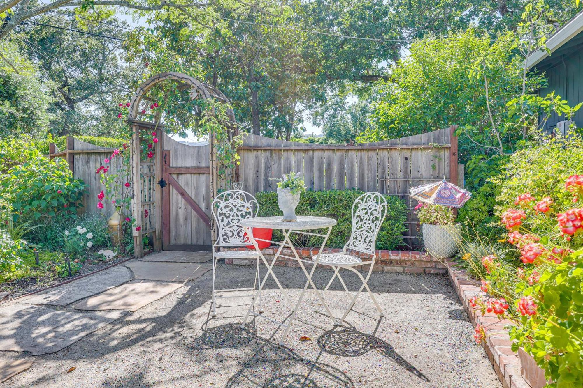 Romantic Casita With Garden And Deck 2 Miles To Plaza! Sonoma