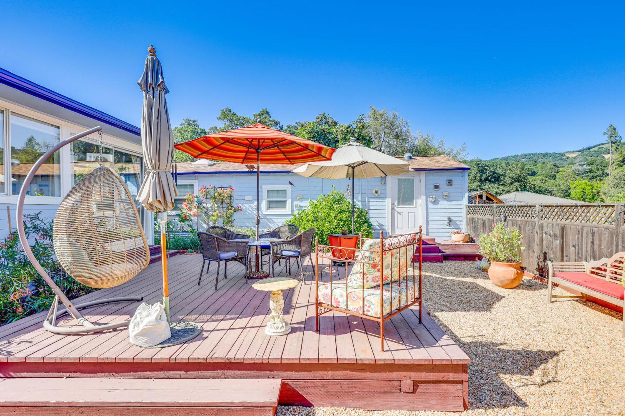 Romantic Casita With Garden And Deck 2 Miles To Plaza! * Sonoma